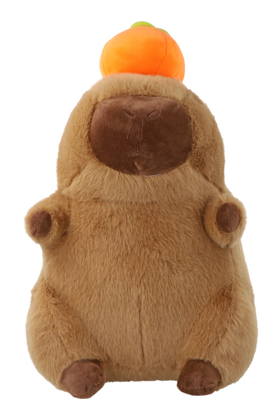 Peluche Capibara Carpincho Fruta Grande 35 Cm - Spacemarket