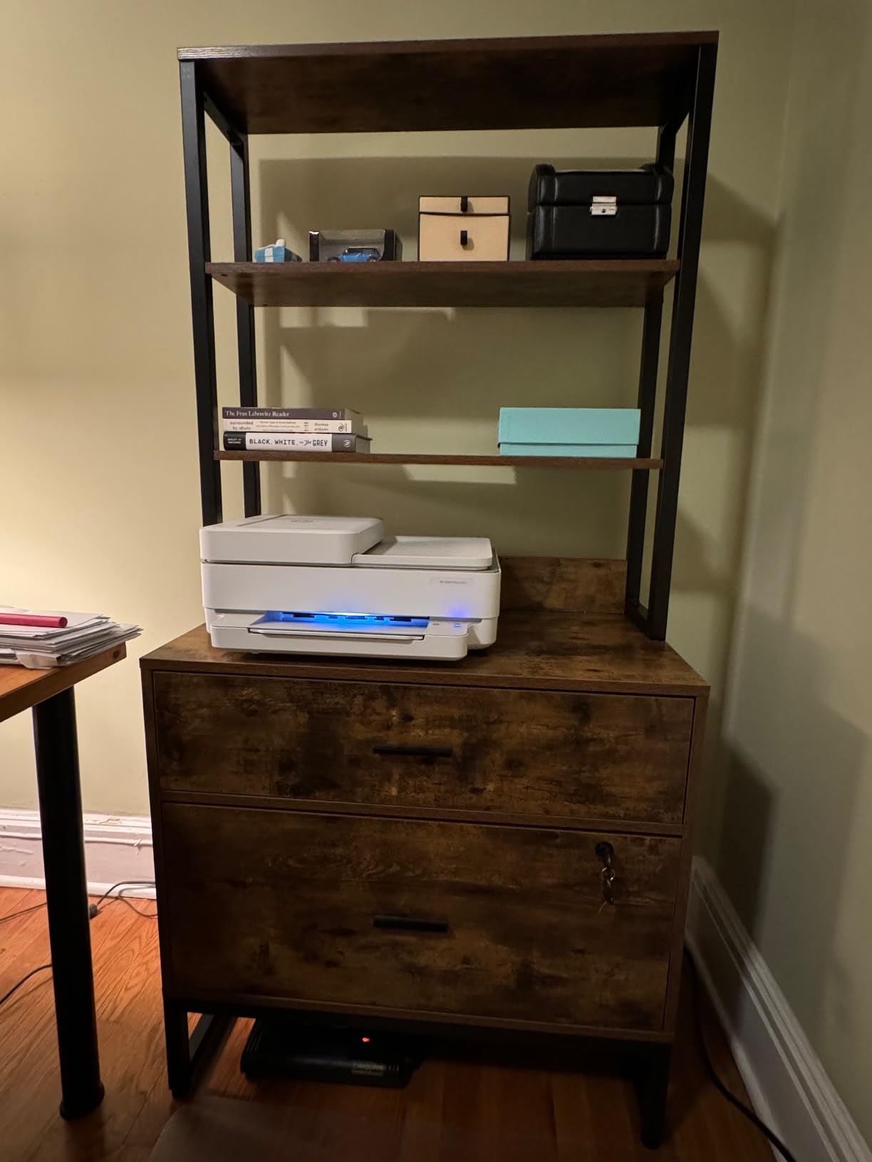 PREVENTA - Estante Gabinete Industrial Archivador 2 Cajones Con Llave - Spacemarket