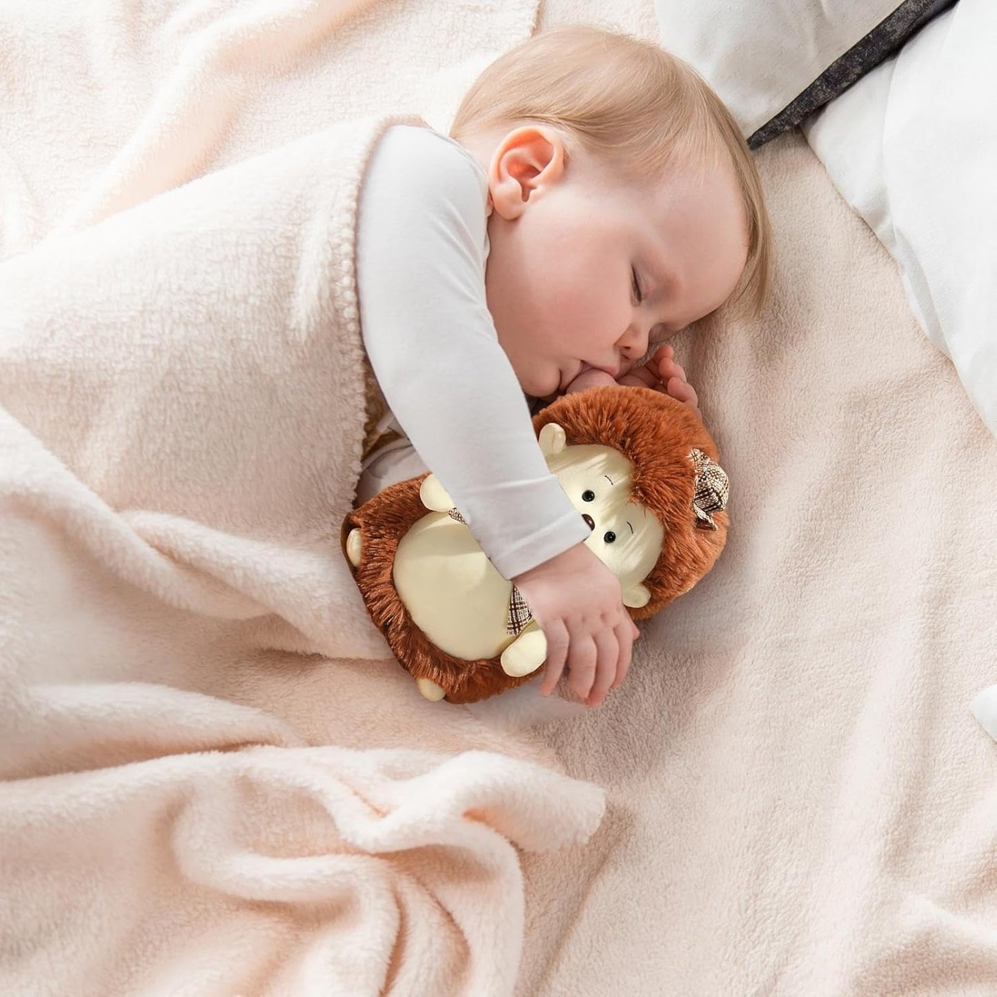 Peluche Erizo Elegante Grande 40 Cm Con Gorro Y Corbatin - Spacemarket