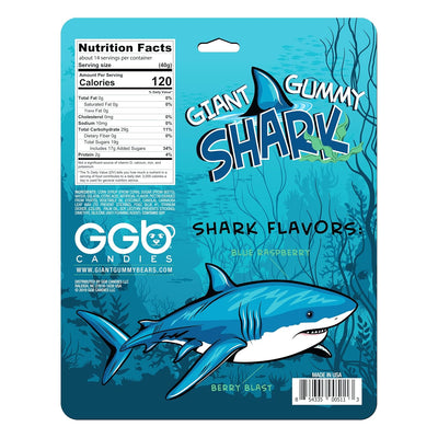 Dulces Gomitas Gomita Tiburon Gigante 510g Sabor Frambuesa - Spacemarket