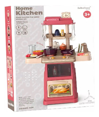 Cocina De Juguete 47 Accesorios Con Luz Y Sonido - Spacemarket