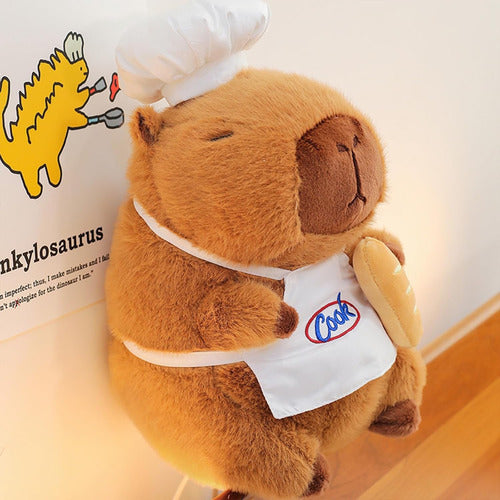 Peluche Capibara Cocinero Chef 25 Cm - Spacemarket
