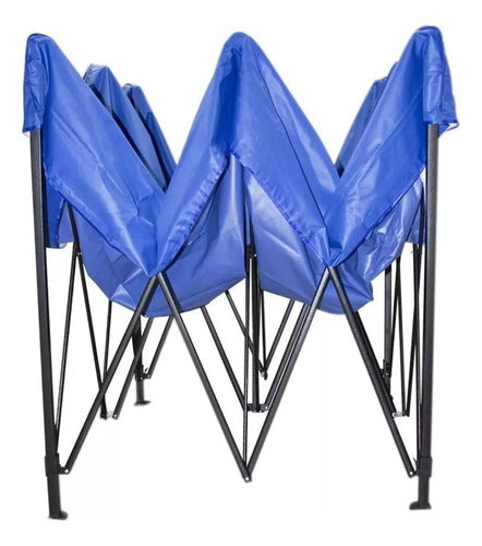 Toldo Plegable 2 X 3 Lona Azul Uv - Spacemarket