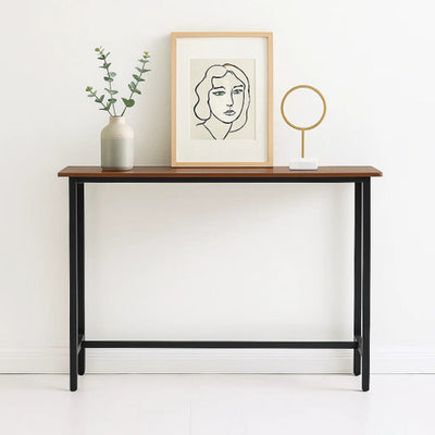 Arrimo Estilo Madera Oscura Y Metal - Spacemarket