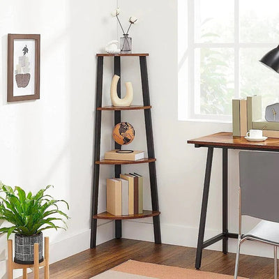 Estante Esquinero Estilo Industrial 4 Repizas - Spacemarket