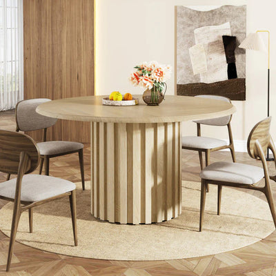 Mesa Comedor Cocina Circular Estilo Moderno Premium - Spacemarket