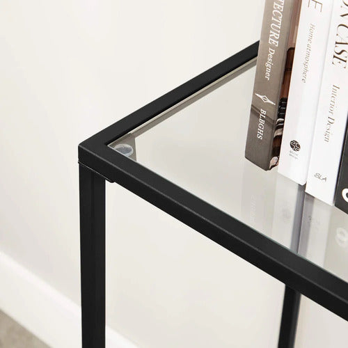 Mueble Recibidor Arrimo De Vidrio Y Acero - Spacemarket