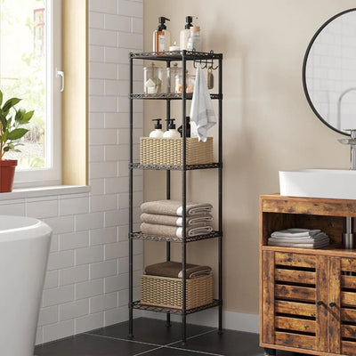 Estante Organizador Baño 5 Niveles Ajustables - Spacemarket