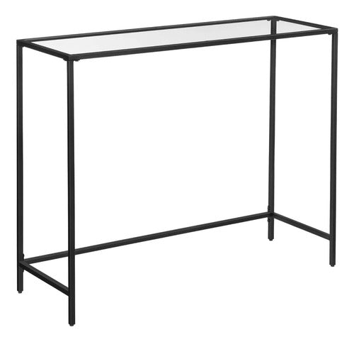 Mueble Recibidor Arrimo De Vidrio Y Acero - Spacemarket