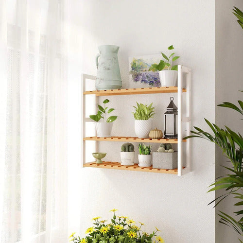 Estante Organizador Bambu 3 Niveles Ajustable - Spacemarket