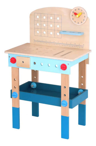 Juguete Banco De Trabajo Mesa De Madera Con Herramientas - Spacemarket