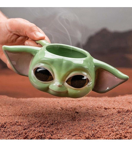 Tazón Taza Ceramica 3d Baby Yoda Mandalorian - Spacemarket