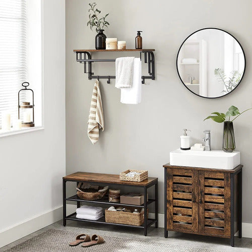 Repisa Flotante Estante De Pared Estilo Industrial - Spacemarket
