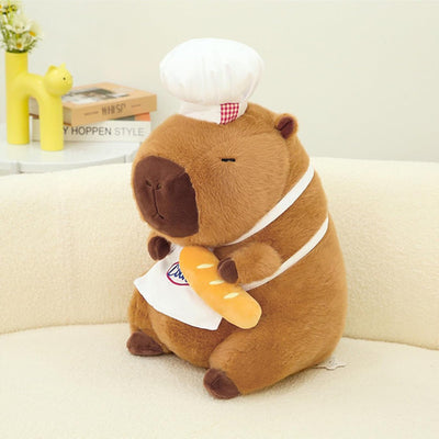 Peluche Capibara Cocinero Chef 25 Cm - Spacemarket