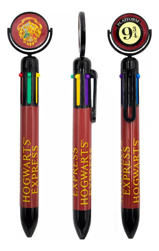 Lápiz Multicolor Harry Potter 6 Colores Original Licenciado - Spacemarket