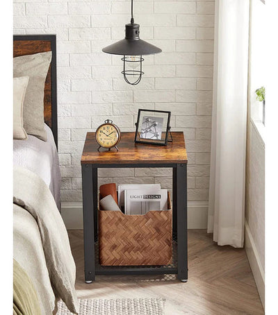Velador Mesa Auxiliar Estilo Industrial - Spacemarket