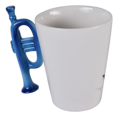 Taza Con Forma De Trompeta Musica 350 Ml - Spacemarket