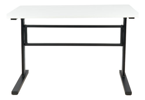 Escritorio Blanco De Trabajo Altura Regulable - Spacemarket