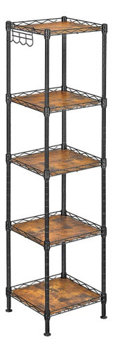 Estante Organizador Baño 5 Niveles Ajustables - Spacemarket