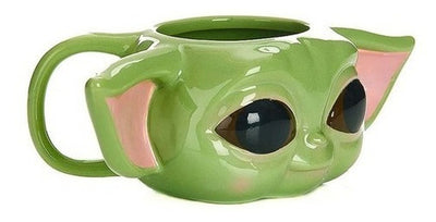 Tazón Taza Ceramica 3d Baby Yoda Mandalorian - Spacemarket