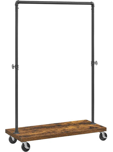 Perchero Colgador Industrial Acero Ruedas Movil - Spacemarket