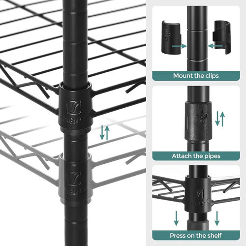 Estante Organizador Baño 5 Niveles Ajustables - Spacemarket
