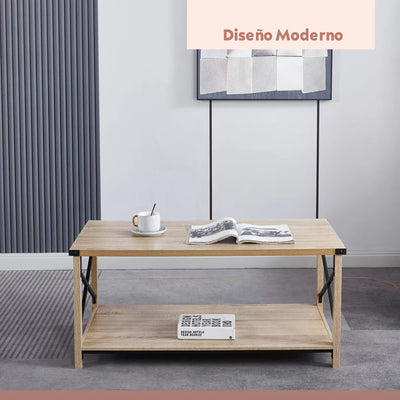 Mesa De Centro Madera - Spacemarket