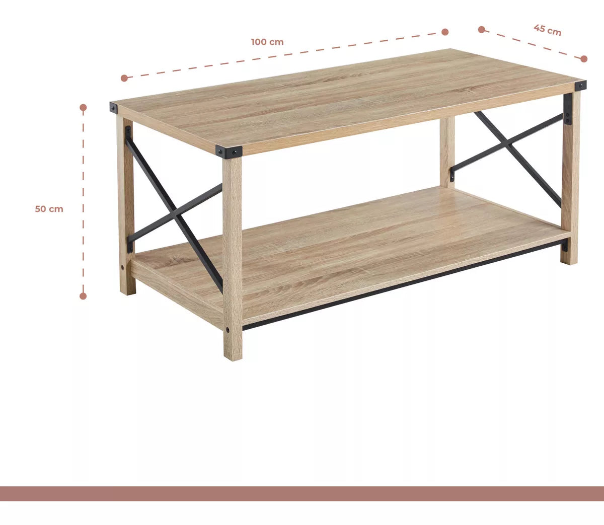 Mesa De Centro Madera - Spacemarket