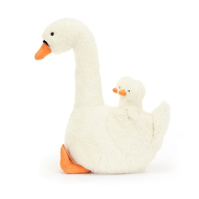 Peluche Ave Cisne Con Hijos Premium Jellycat Londres - Spacemarket