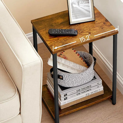 Set 2 Mesas Auxiliares Estilo Industrial - Spacemarket