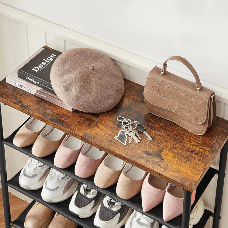 Mueble Zapatero Organizador Industrial 4 Niveles - Spacemarket