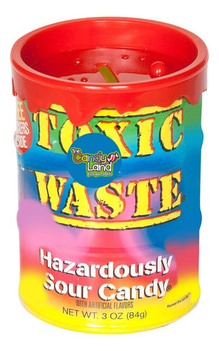 Dulces Caramelos Acidos Tarro Grande Toxic Waste 84g - Spacemarket