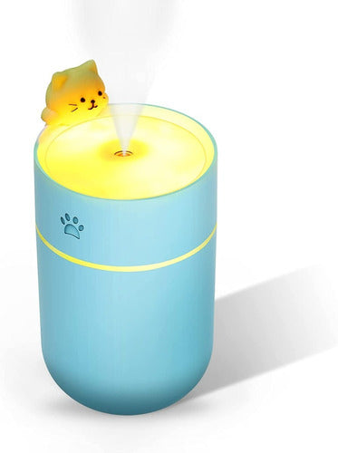 Humificador Portatil Lámpara Gato Kawaii 260ml - Spacemarket
