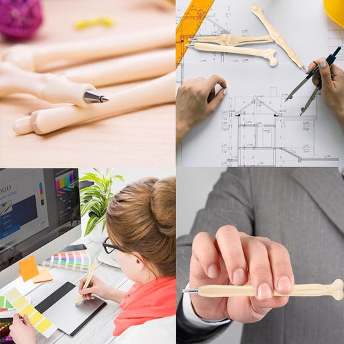 Pack X 12 Lapiz Pasta Hueso Kineseologo, Medico, Enfermera - Spacemarket