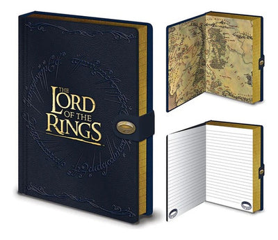 Libreta Señor De Los Anillos Premium A5 Original Licenciada - Spacemarket