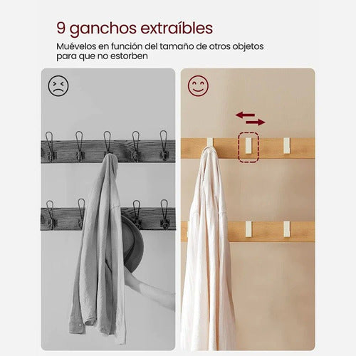 Mueble Recibidor Perchero Blanco Estilo Industrial - Spacemarket
