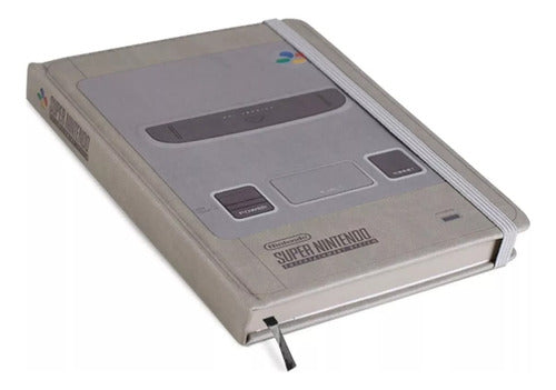 Libreta Premium Nintendo Snes Licenciada Original - Spacemarket
