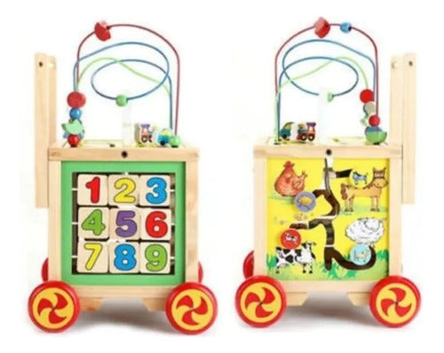 Correpasillo Andador Madera Didactico Para Niños - Spacemarket