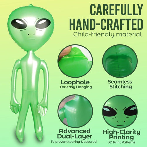 Marciano Inflable Alien Extraterrestre Marcianeke - Spacemarket
