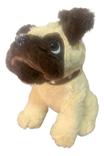 Peluche Perro Pug 40 Cm Con Sonido Kawaii - Spacemarket