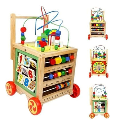 Correpasillo Andador Madera Didactico Para Niños - Spacemarket