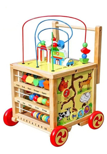 Correpasillo Andador Madera Didactico Para Niños - Spacemarket