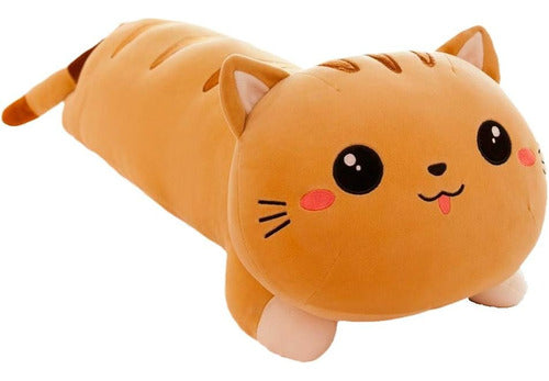 Peluche Gato Felpa Suave Kawaii 60 Cm - Spacemarket
