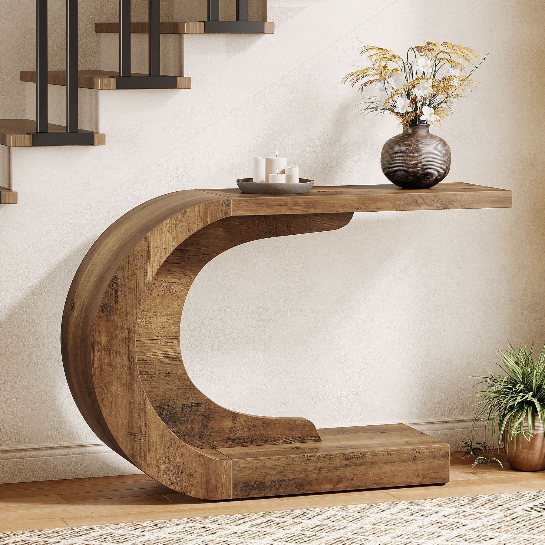 Arrimo De Lujo Premium Minimalista Moderno Forma De C - Spacemarket