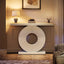 Preventa - Arrimo Premium Forma Geometrica Circular Blanco