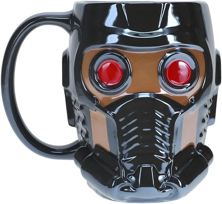 Taza 3d Starlord Marvel Guardianes De La Galaxia Original