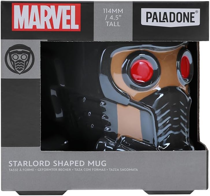 Taza 3d Starlord Marvel Guardianes De La Galaxia Original