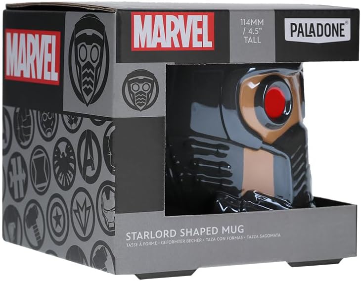 Taza 3d Starlord Marvel Guardianes De La Galaxia Original