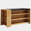Mesa Isla Bar Cocina 140 Cm 5 Estantes Premium Marrón Claro - Spacemarket