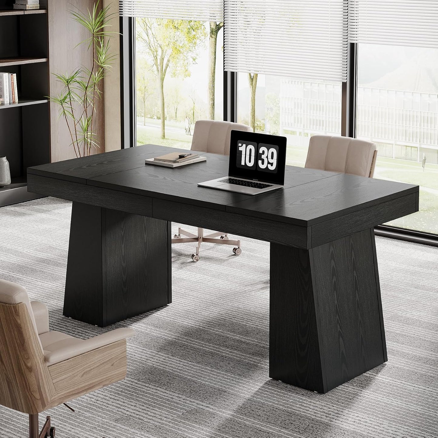 PREVENTA - Escritorio Ejecutivo Base Pedestal 140 Cm